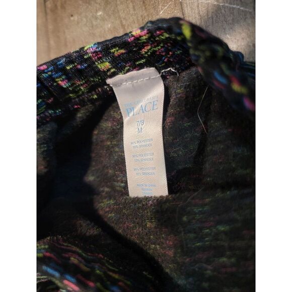 Youth Place leggings green pink blue 7/8 pants - Picture 4 of 5